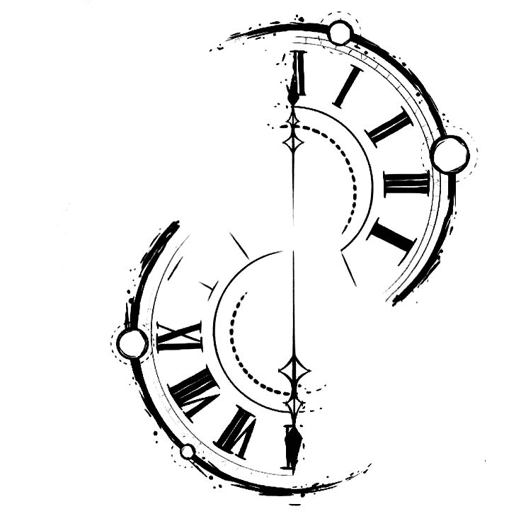 Broken inverted clock